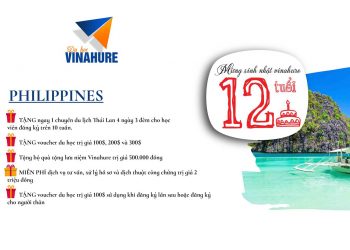 Chương trình siêu ưu đãi mừng sinh nhật VINAHURE tròn 12 tuổi
