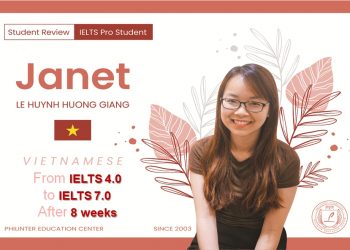 Chia sẻ của học sinh từ IELTS 4.0 lên 7.0 sau 8 tuần
