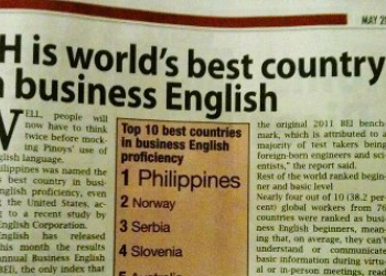 TẠI SAO TIẾNG ANH LẠI LÀ NGÔN NGỮ PHỔ BIẾN TẠI PHILIPPINES?