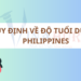 Quy định độ tuổi khi học tiếng Anh tại Philippines