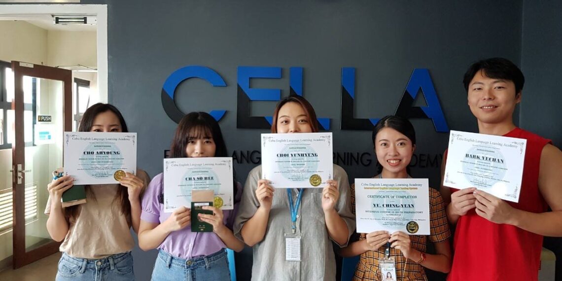 Khoá IELTS trường Anh ngữ Cella, Cebu, Philippines