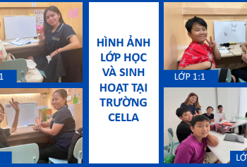 Trại hè Anh ngữ trường Cella 2024 với mô hình 4 học sinh ở cùng 1 giáo viên