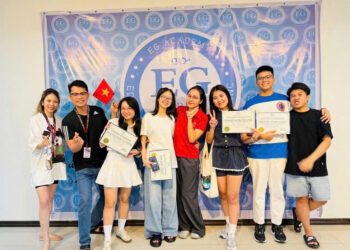 Chúc mừng bạn Nguyễn Huy Nam Khánh đã nhận thư mời nhập học trường Anh ngữ EG