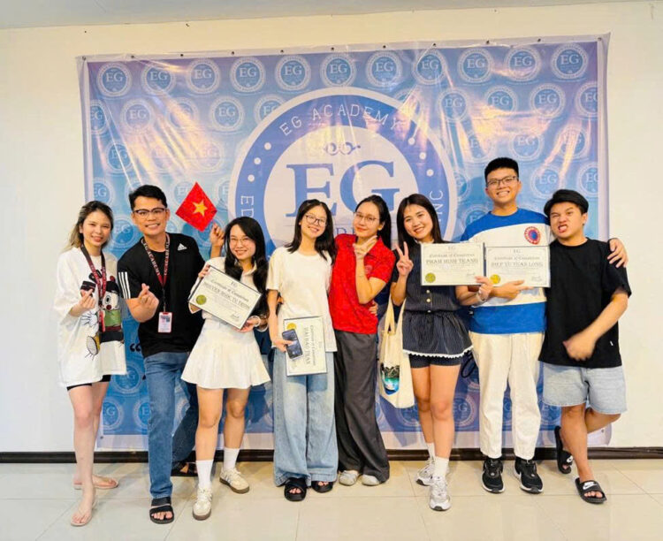 Chúc mừng bạn Nguyễn Huy Nam Khánh đã nhận thư mời nhập học trường Anh ngữ EG