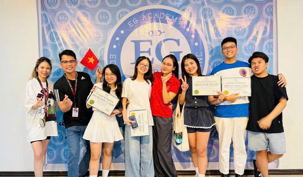 Chúc mừng bạn Nguyễn Huy Nam Khánh đã nhận thư mời nhập học trường Anh ngữ EG