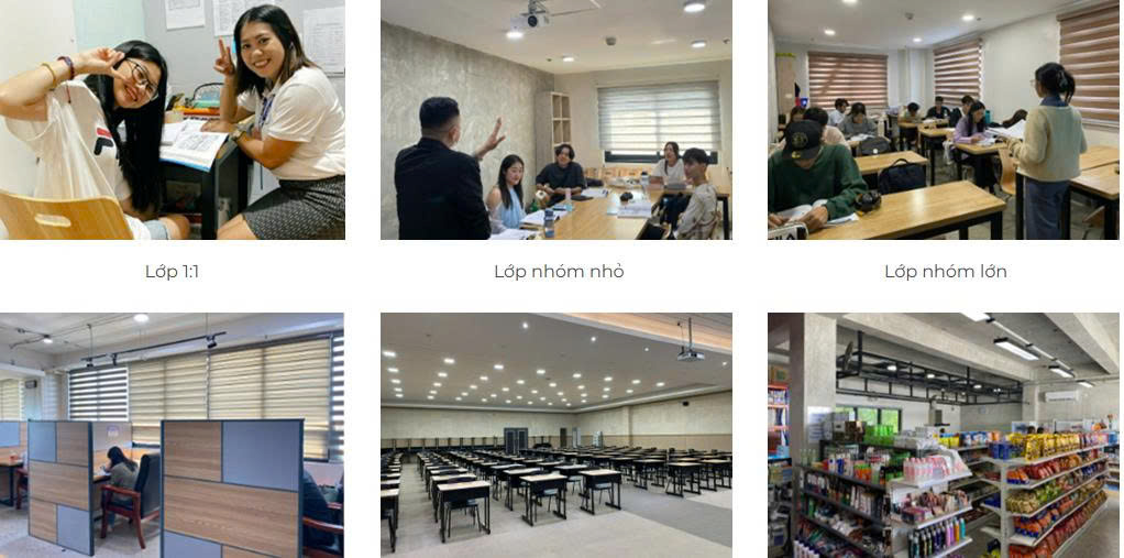 Mô hình lớp học du học philippines 3 tháng